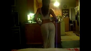 latina woman dancing taunting