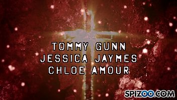 Tommy Gunn beat Jessica Jaymes pussy up from every angle and Chloe